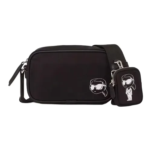 KARL LAGERFELD IKON Fabric Crossbody Bag, Shoulder Bag Women's