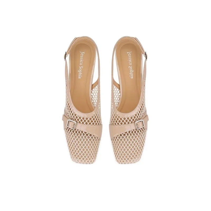 JESSICA SOPHIA Slim Heel High Heels 7cm Women's-3