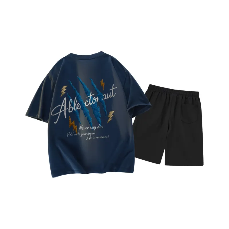 Small Columns Under The Sea Casual Sportswear Unisex-10