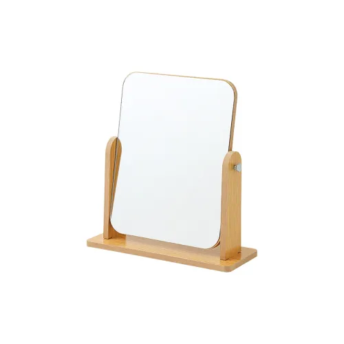Shu Bake Minimalist Style Rotating Desktop Portable Foldable Portable Make Up Mirrors