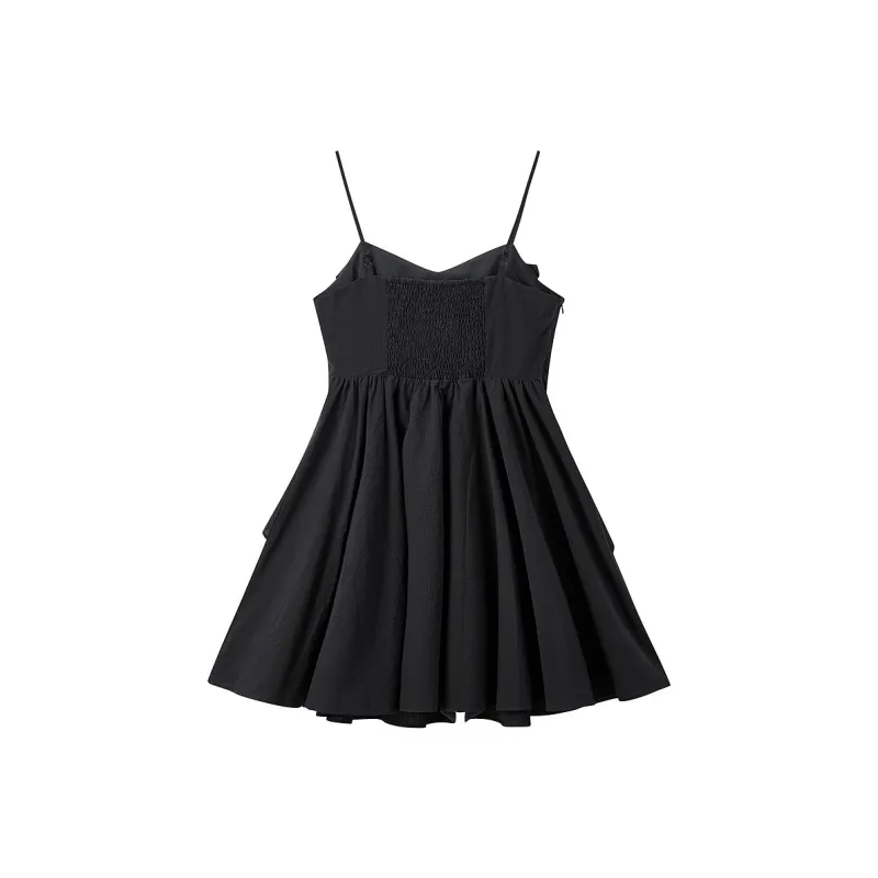 LEDIN Slip Dresses Women's Black-1