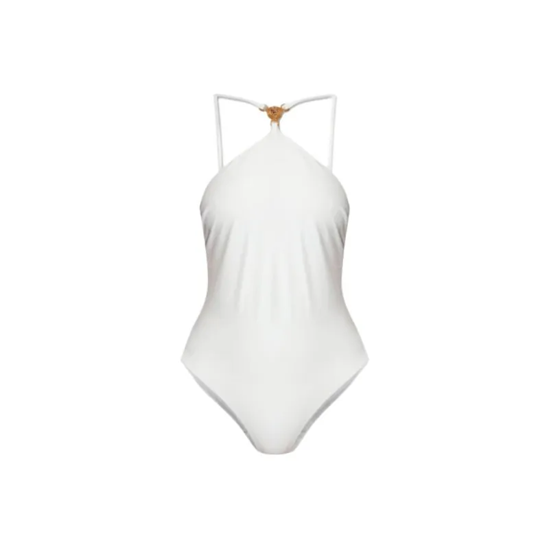 VERSACE One piece Swimsuit Women's White-0