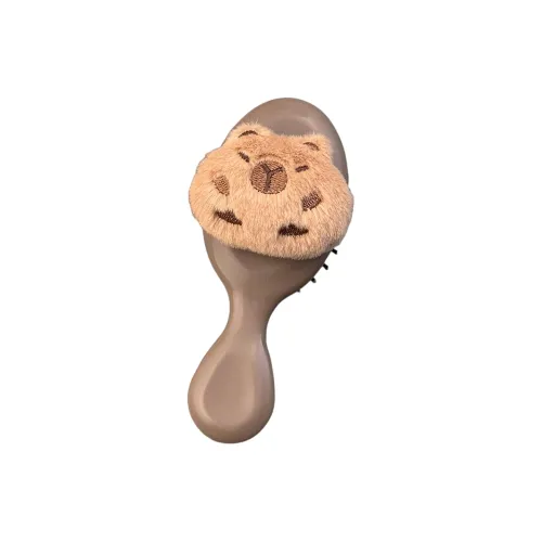 Love Of Wormwood Cartoon Cute Plush Capybara Air Cushion Comb Massage Portable Volumizing