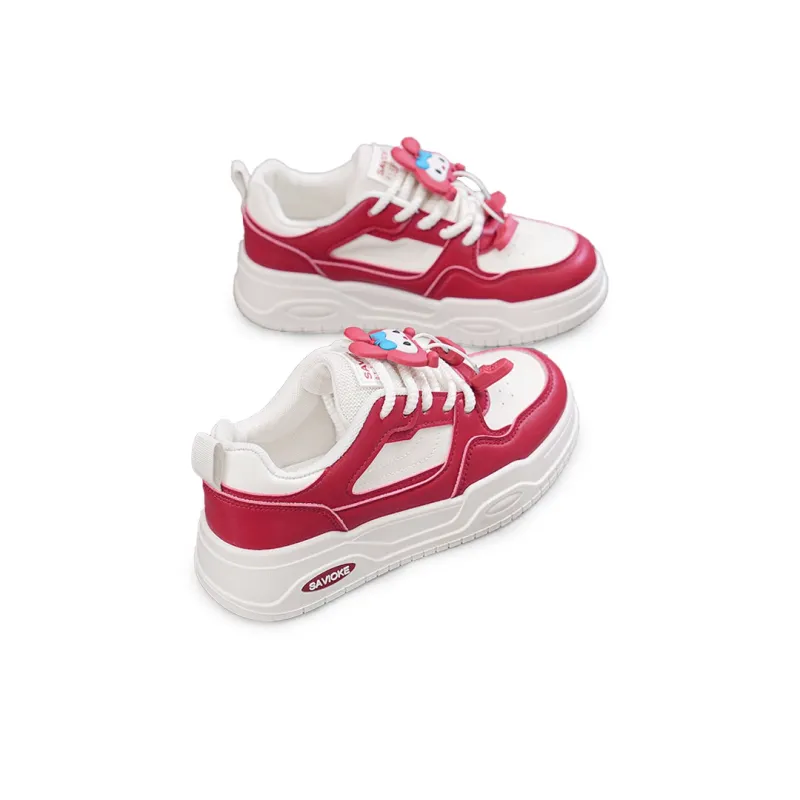 Gai Renpu Anti Slip And Wear Resistant Height Increasing Low Top Skateboard Shoes Women's-4