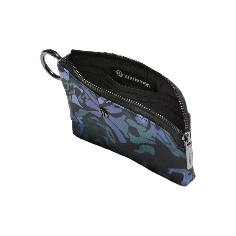 Lululemon Polyester Card Holder Regular Unisex Camouflage Black-2