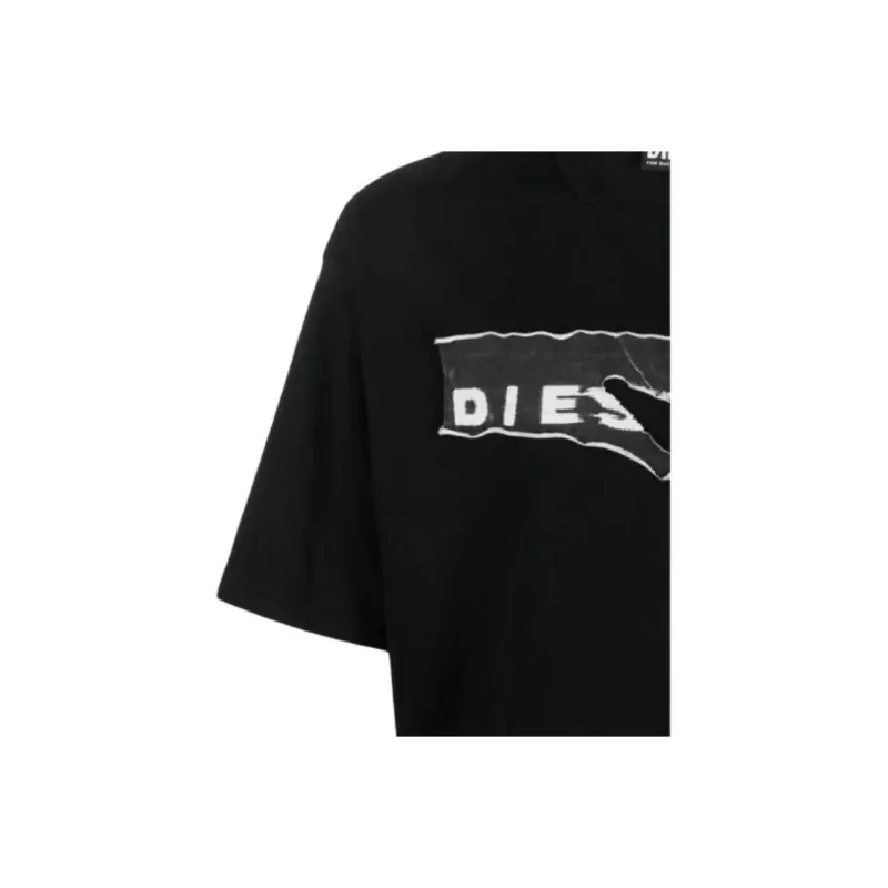 DIESEL T Shirts Men Black-4