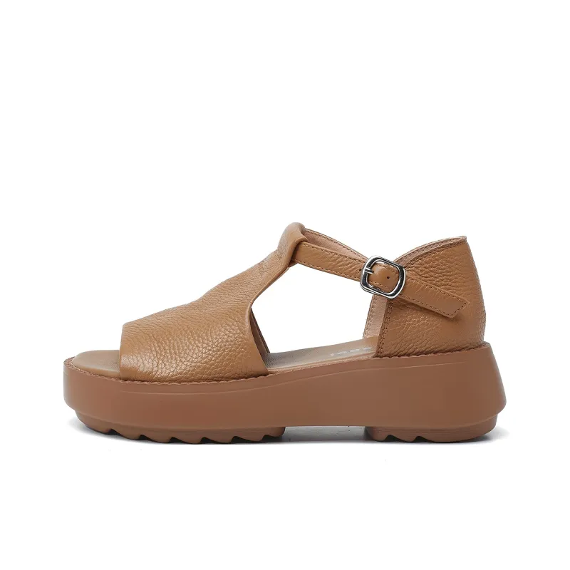 OULISASI One Strap Sandals Women's-10