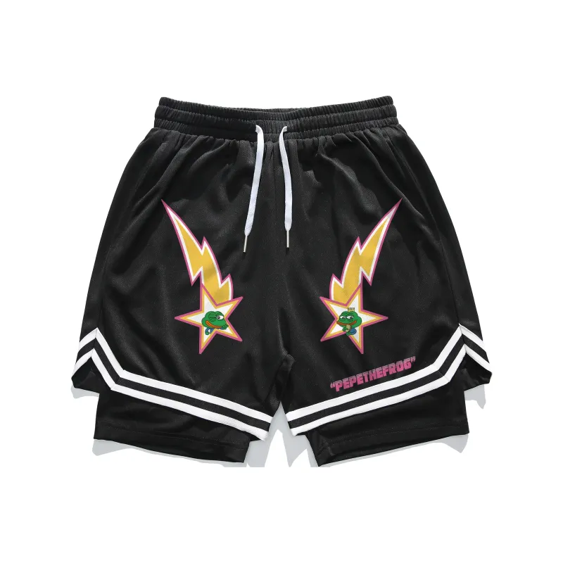 Pepe The Frog Casual Shorts Unisex-12