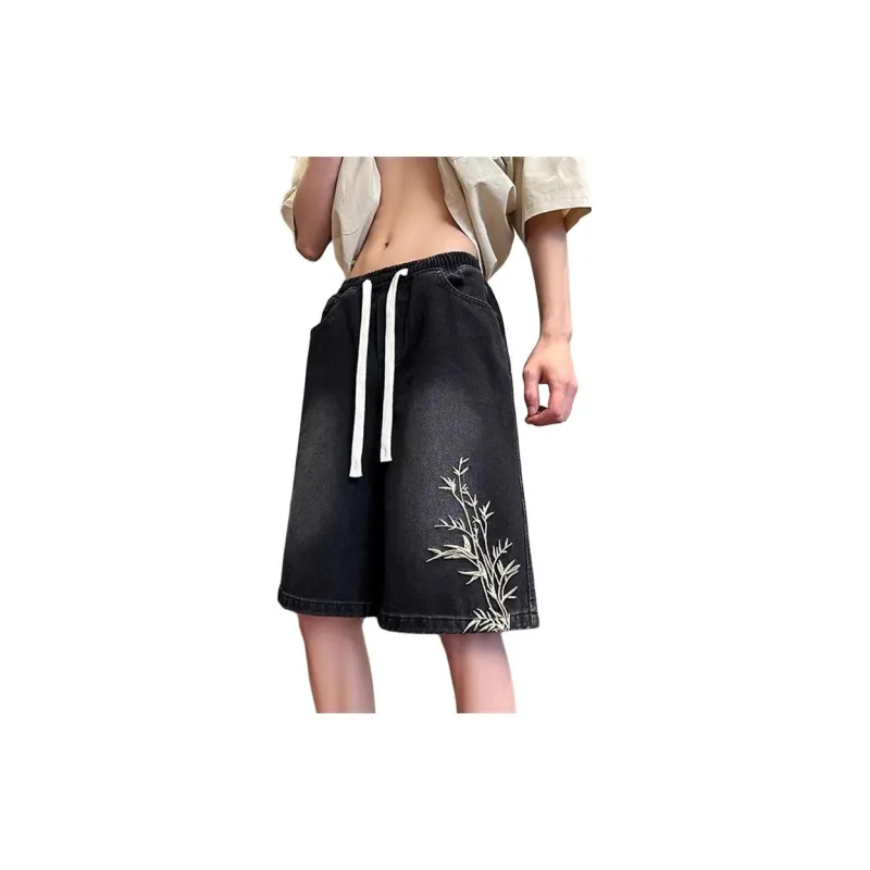 WHELVE Denim Shorts Unisex-5