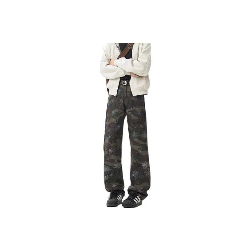 IJRJ Jeans Unisex Camouflage-0