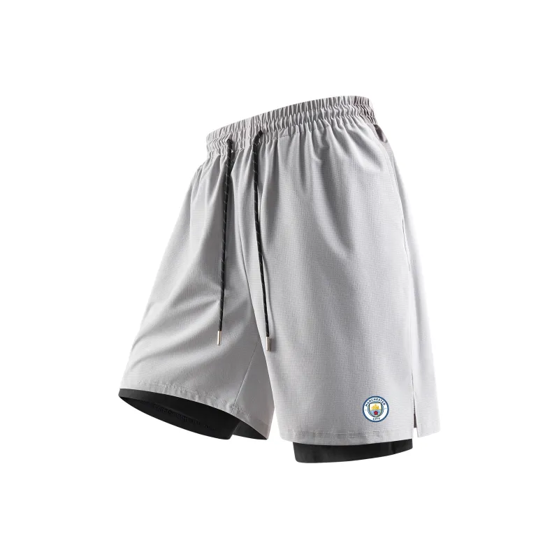 Manchester City F.C. Basketball Shorts Unisex-5