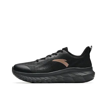 Anta Anti Slip Wear Resistant Low Top Casual Running Shoes Women's Black