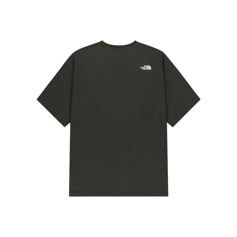 THE NORTH FACE T Shirt Men's Charcoal Gray-1