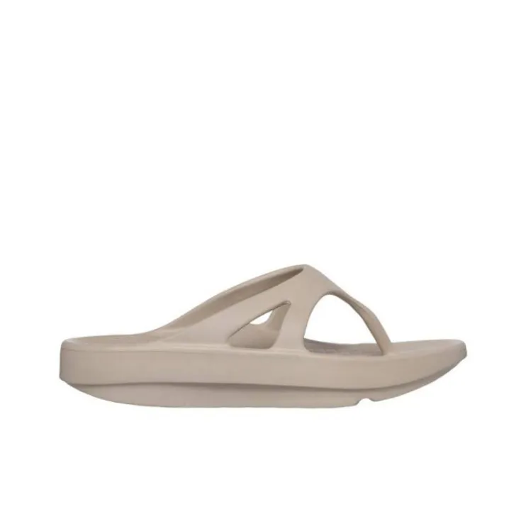 Skechers GO RECOVER Slip Resistant Flip Flops Women's Taupe-1