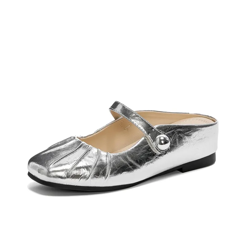 DAPHNE Quiet Closed Toe Slippers Women's-5