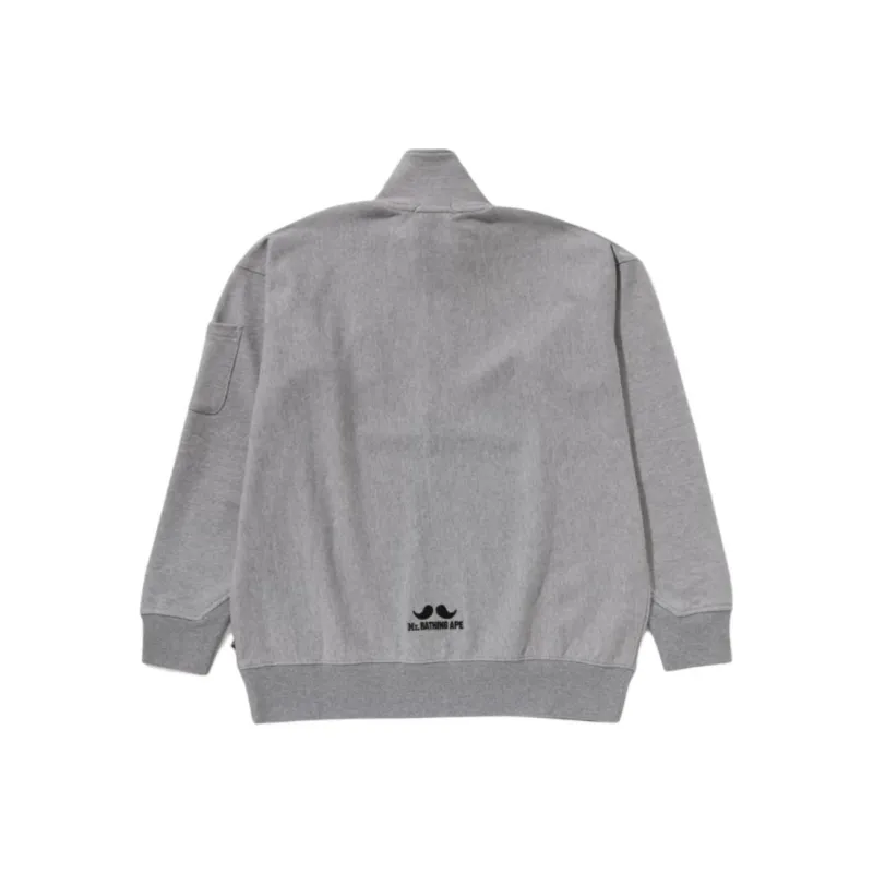 Bape Half Zip Pull Over I Sweatshirt-3