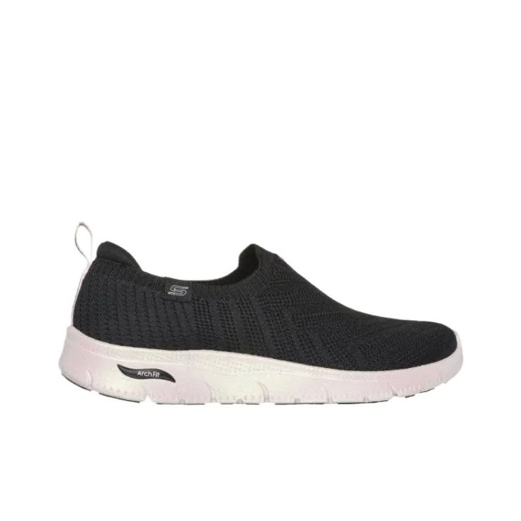 Skechers Arch Fit Refine 2.0 Low Top Casual Shoes Women's Black-1