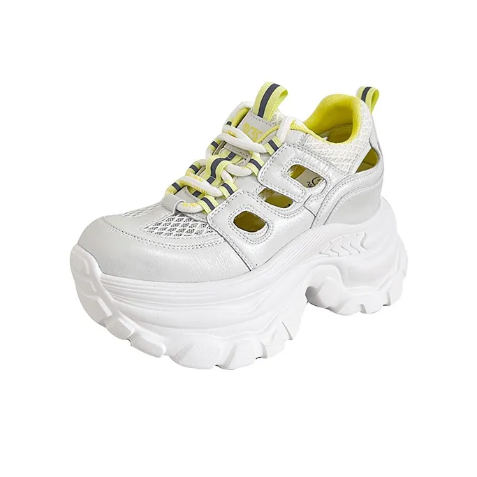 POOQ High Top Chunky Sneakers Women's-0
