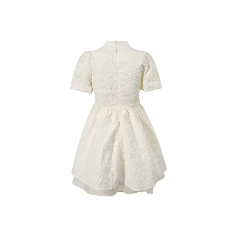 GUOZHEN Short Sleeved Dress Women's-1