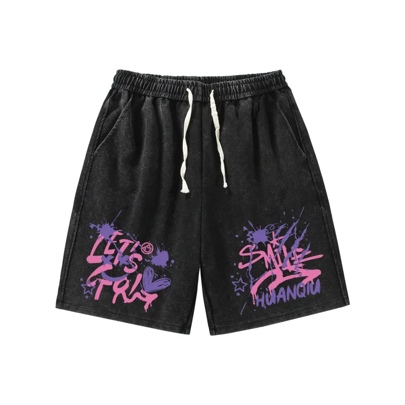 HUANQIU Casual Shorts Unisex-0