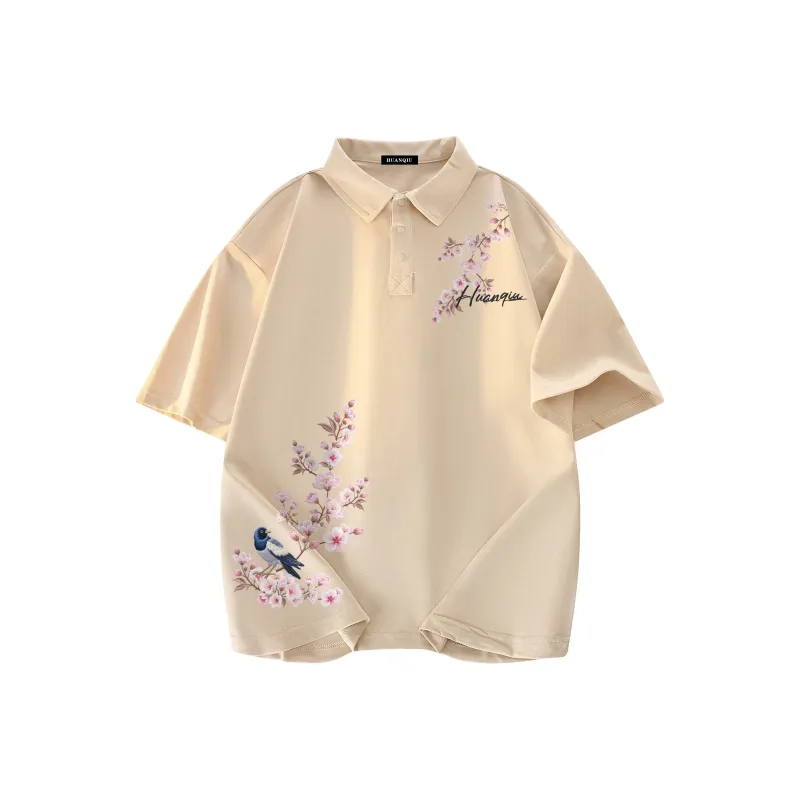 HUANQIU Polo Shirts Unisex-6