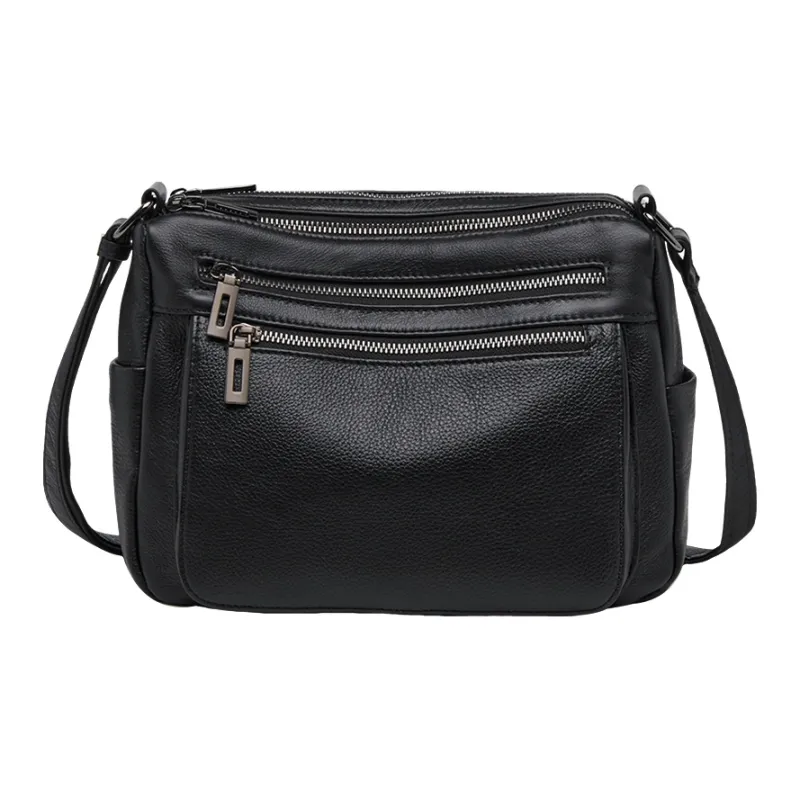 ZOOLER Top Grain Cow Leather Crossbody Bag, Shoulder Bag Women's Multicolor-0
