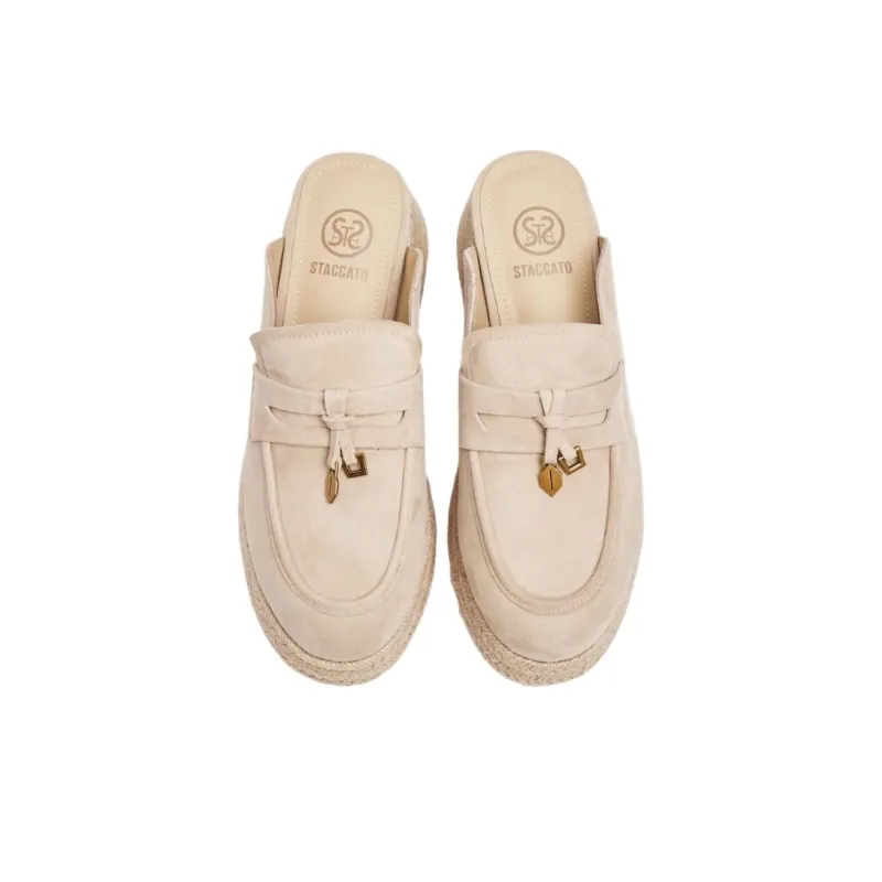 Staccato Rubber Sole Abrasion Resistant Closed Toe Slippers Women's-7