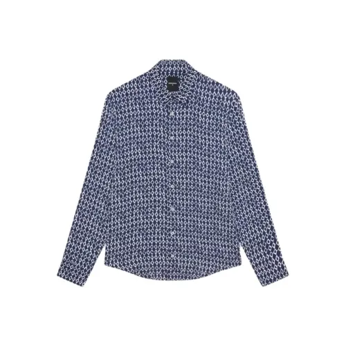 Patrizia Pepe SS25 Shirt Men's Blue