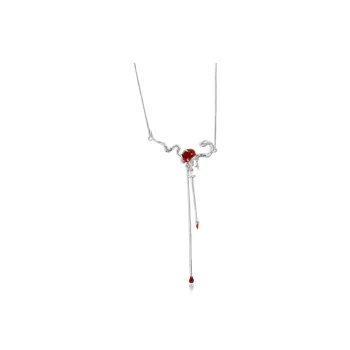 SHEEHHYY Alloy/Glue Drip Necklaces Unisex