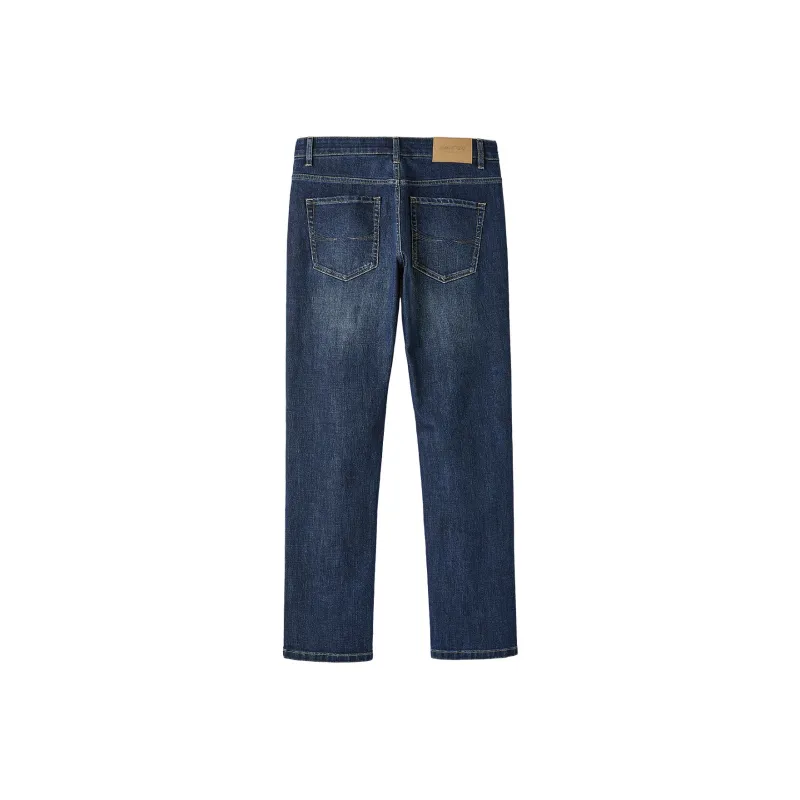 HLA Jeans Men Denim Blue Transition Color Dark 5D-1