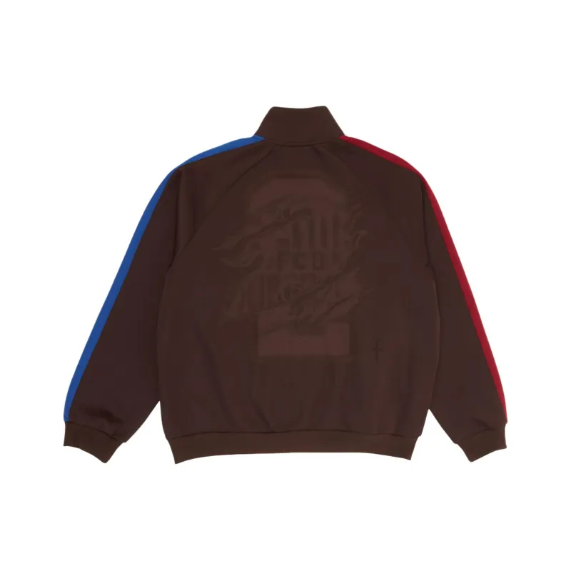 Fcb Arcelona X Nike X Travis Scott Jackets Unisex Brown-1