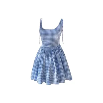 MA JOURNEE Slip Dresses Women's Blue