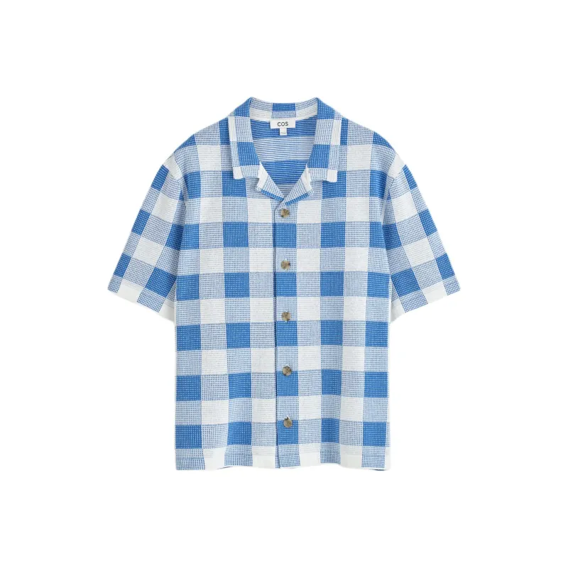 COS Shirts Men Blue-0
