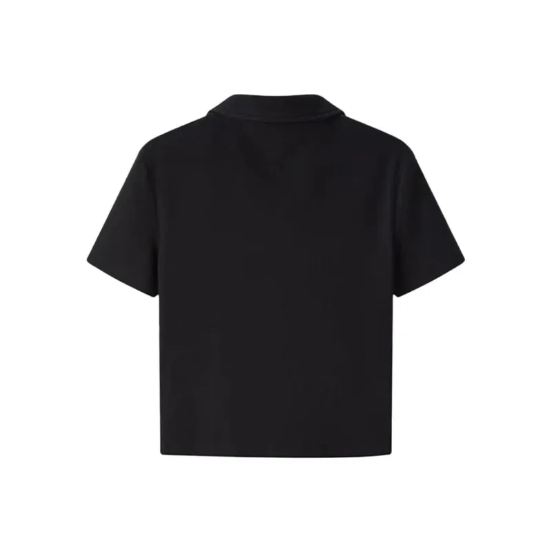 DOKZB T Shirts Women's Black-1