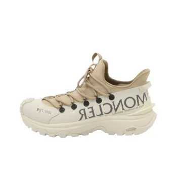 Moncler Low Top Casual Shoes Men's Beige