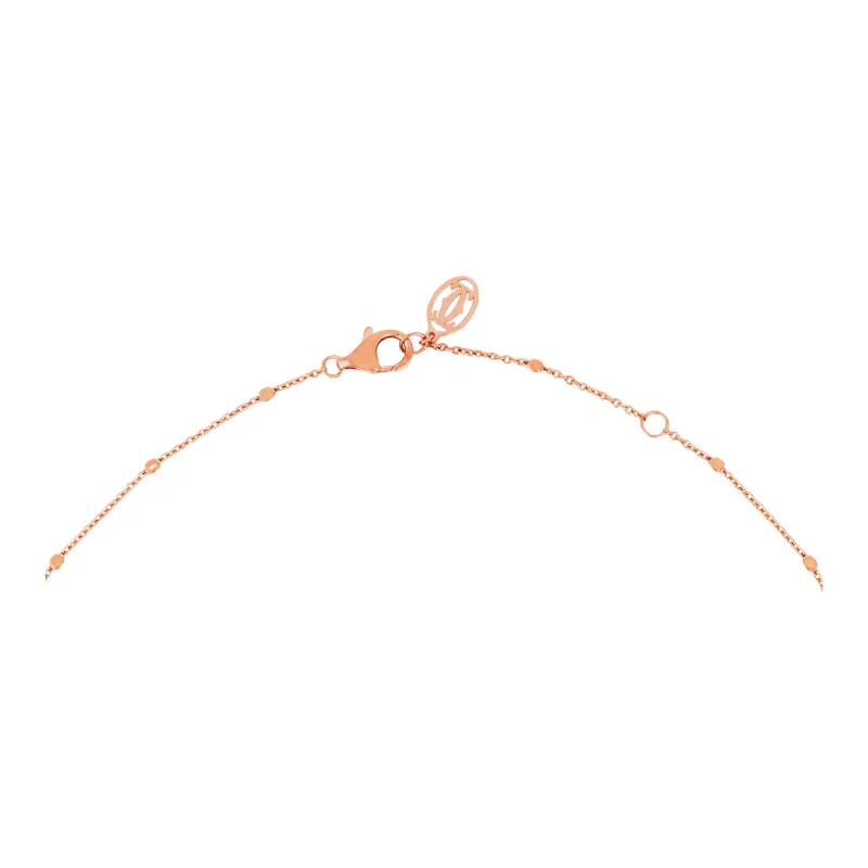CARTIER Clash De Cartier Collection 18K Rose Gold Necklaces Unisex-3