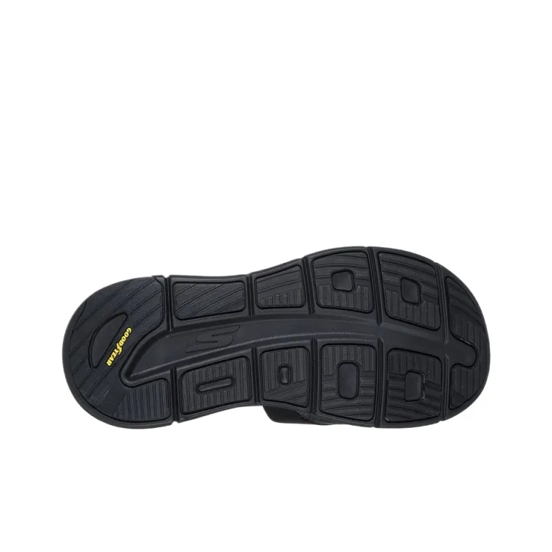 Skechers Max Cushioning Premier 2.0 Rubber Sole Shock Absorbers Slide Slippers Men's Black-4