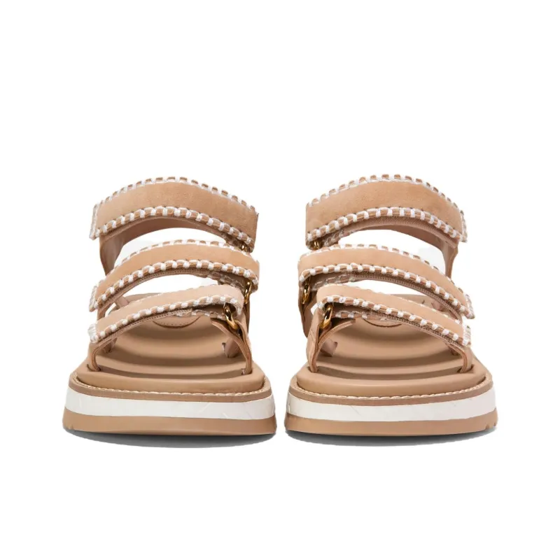 COLE HAAN Beach Sandals Women's Beige-2