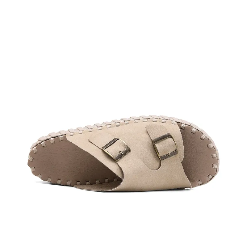 AMICNIEGD Slip Resistant Odor Resistant Abrasion Resistant Slide Slippers Men's-8