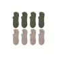 8-Pack (Army Green 4+Khaki 4)