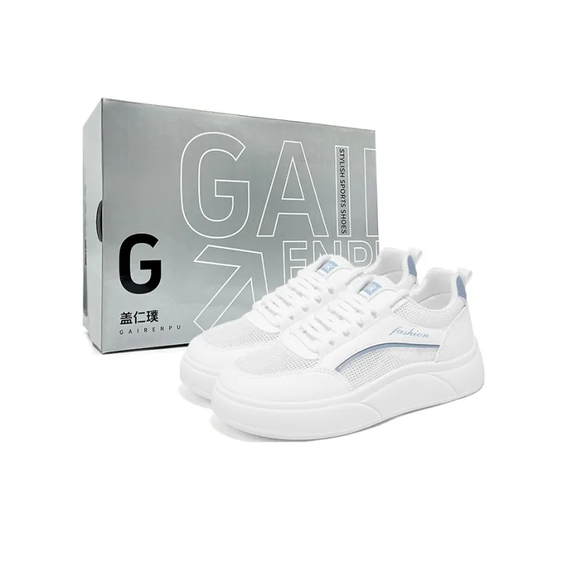 Gai Renpu Anti Slip Wear Resistant Low Top Skateboard Shoes Women's-6