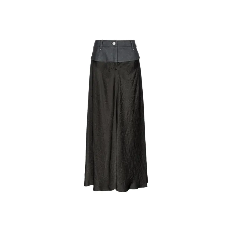 PINKO Layered Midi Skirt-0