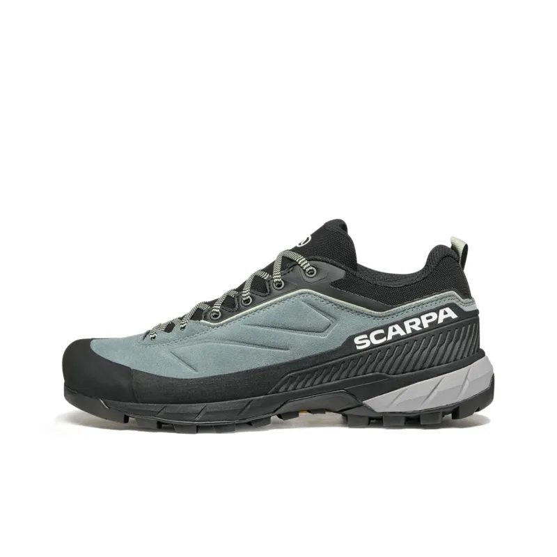SCARPA Rapid Cushioning, Wear Resistant Low Top Running Shoes Women's Black Green-0