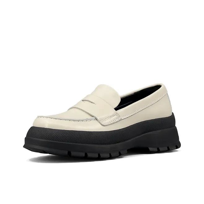 ZSBELLA Loafers Women's Black, Ecru-4