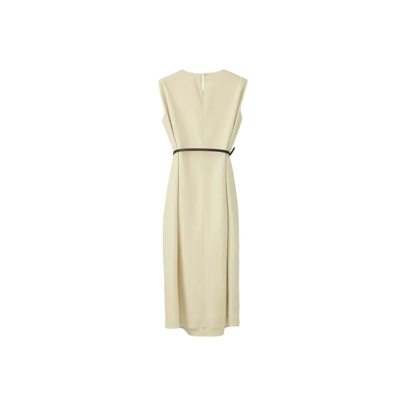 Fstudio Korean Style Elegance, Soft And Tender Fashion, Slimming Sleeveless Dress Women's-2