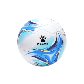 KELME Size 34, Size 5, Size Machine Stitched Soccer Ball PVC Machine Stitched Soccer Ball Unisex Blue