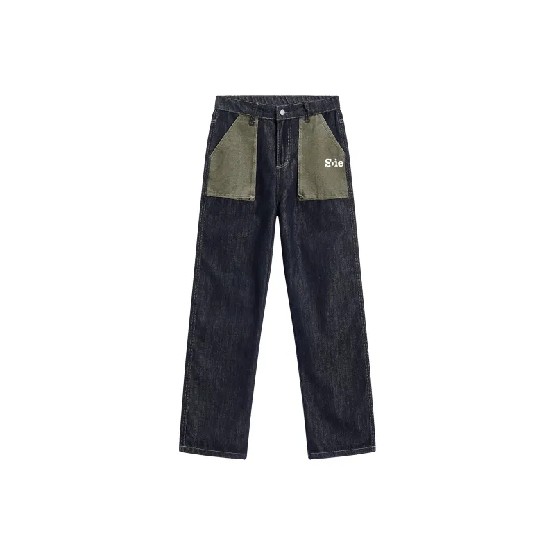 SOIE Jeans Unisex Dark Blue-1