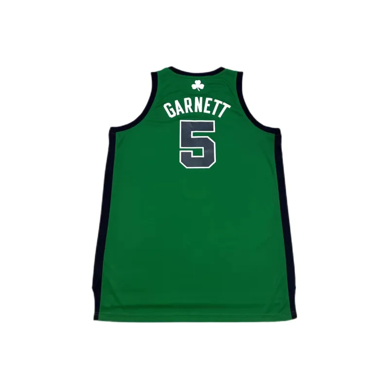 Adidas x NBA Basketball Jersey Unisex Black Green-1