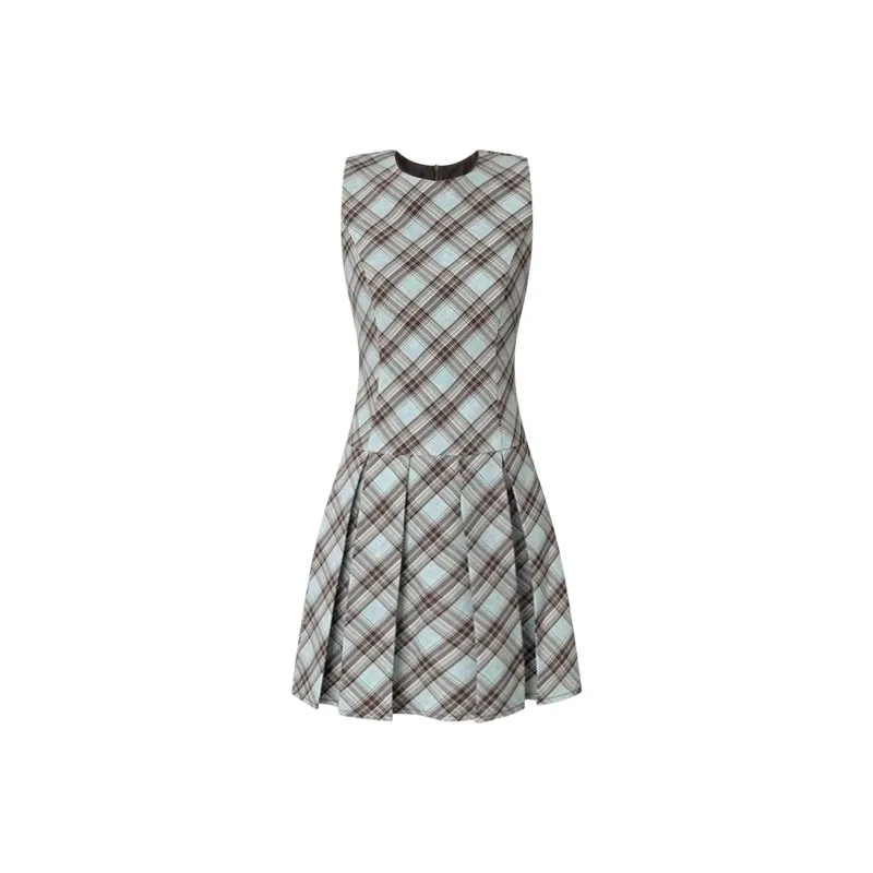 GUOZHEN Sleeveless Dress Women's-0