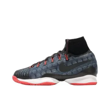 Nike Air Zoom Ultra Mid Top Tennis Shoes Women's Blue Black